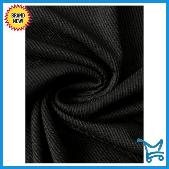 3 Pack Mock Neck Ribbed Tank Tops Business Casual Slim Fit Tees